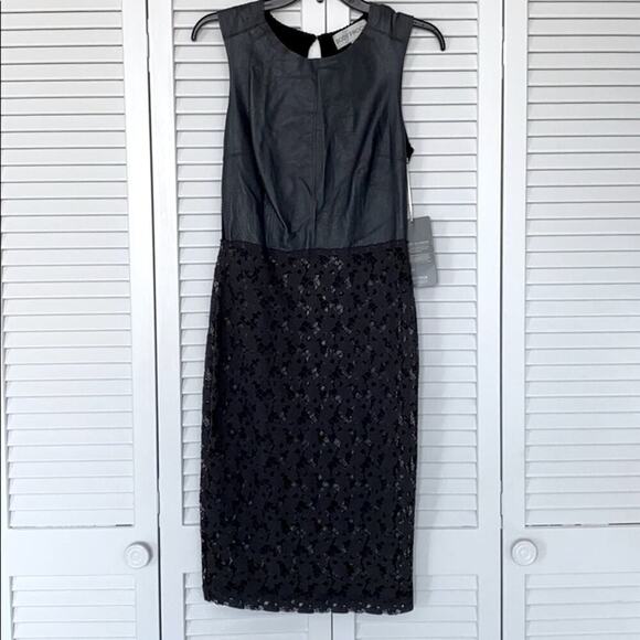Body Frock dress Leather & knit top Gorgeous stretch lace see-through skirt 10
C - Picture 5 of 14